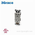 Decorative Duplex Electrical Receptacle